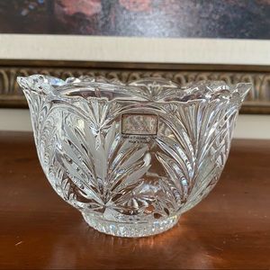 Fifth Avenue Full Lead Crystal Bowl made in Poland